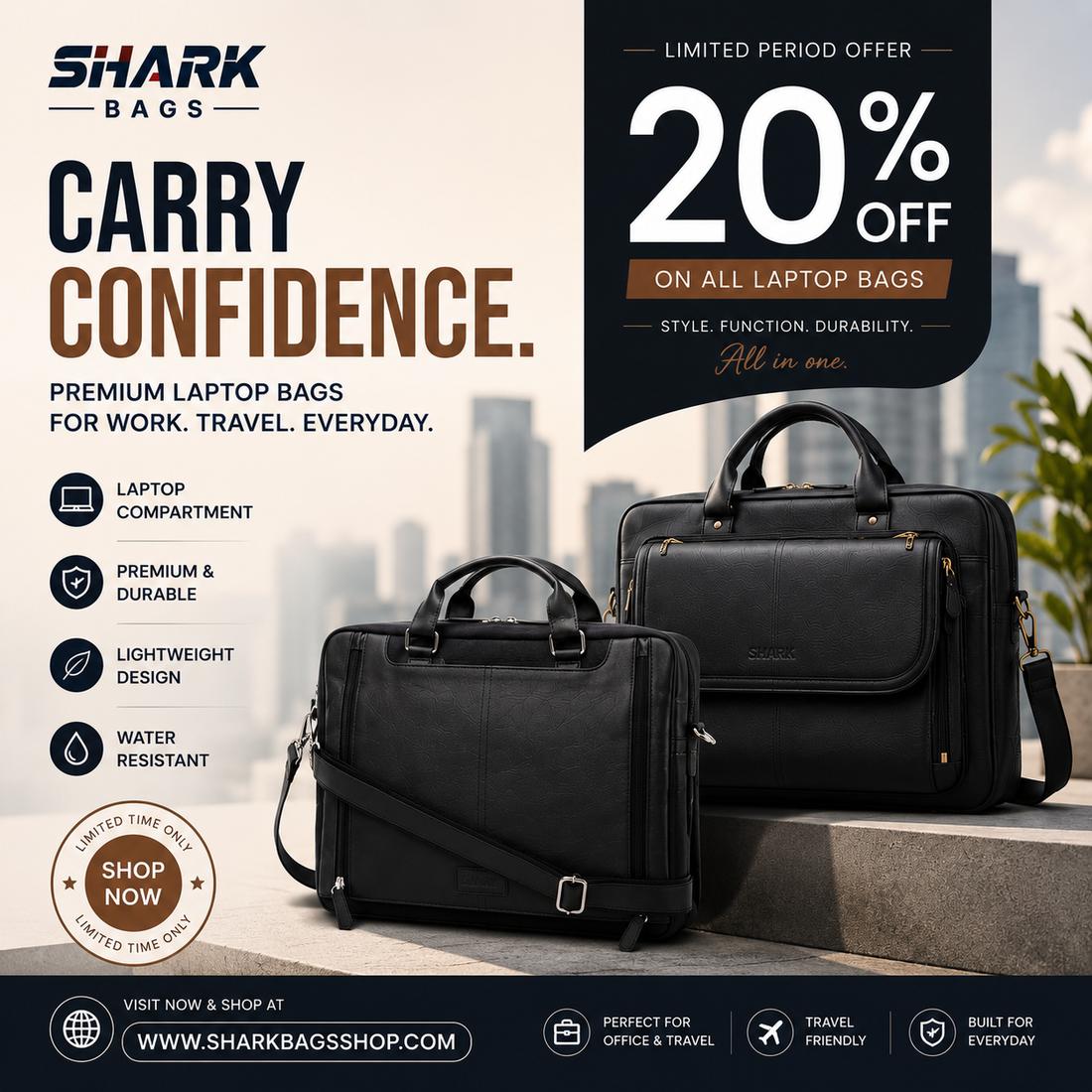 Stylish Office Bags for Professionals in India