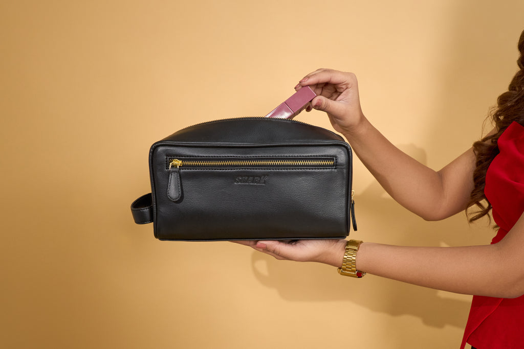 Black Sleek Traveller Vanity box