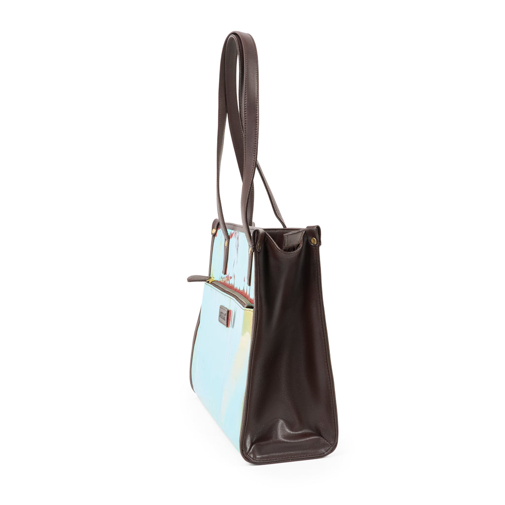 Shine line shopping bag