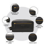 Black Sleek Traveller Vanity box