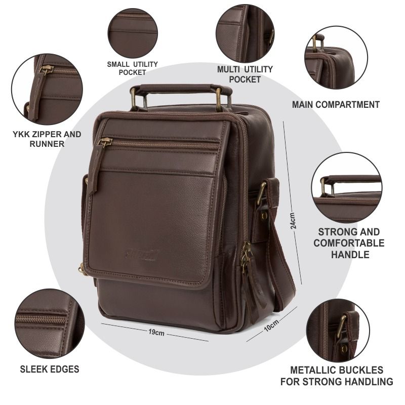 Satchell 2.0 Black Sling Bags