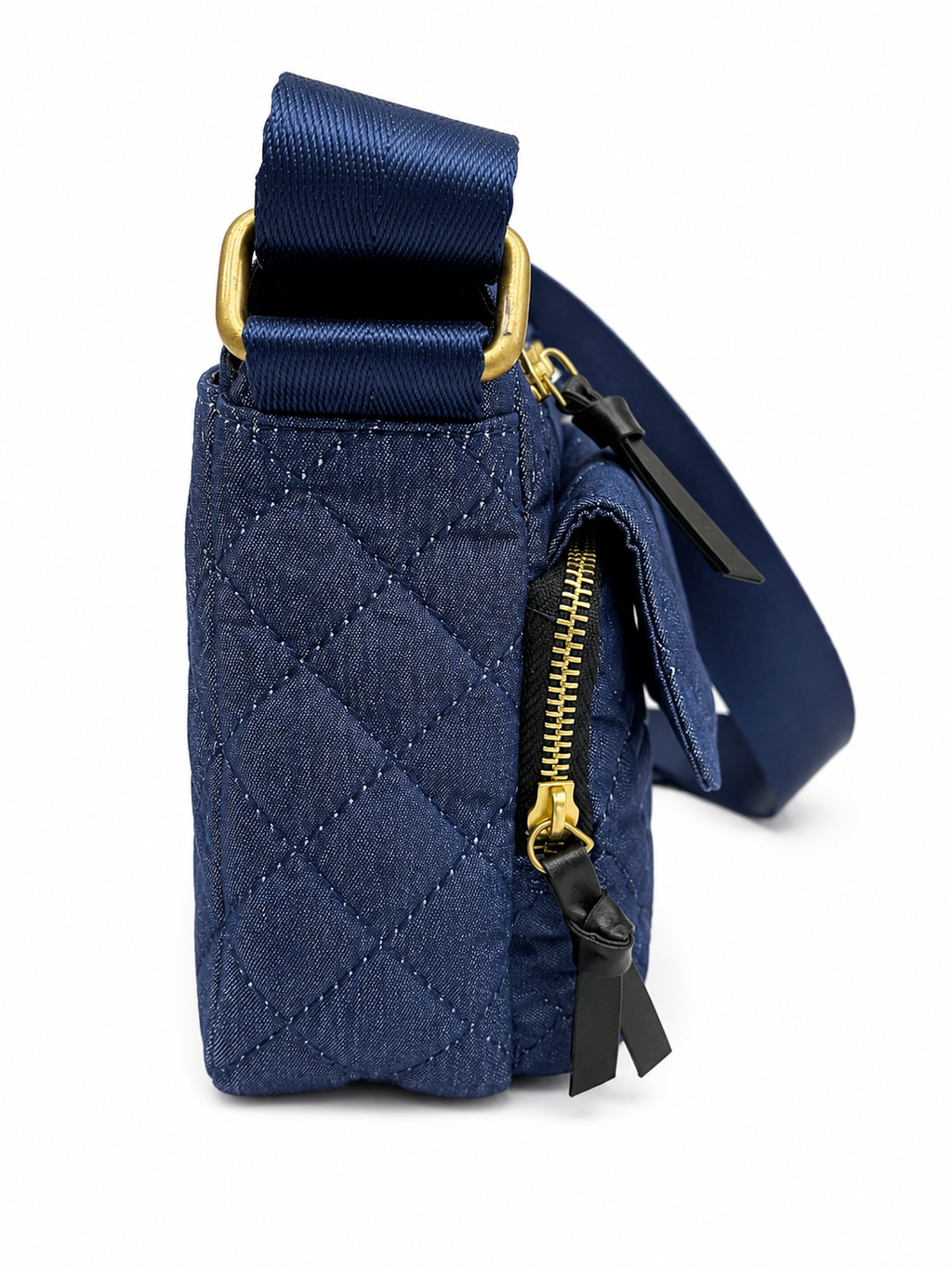 Denim Quilted Ladies Bag