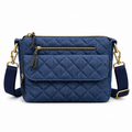 Denim Quilted Ladies Bag