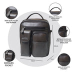 Satchell 1.0 Black Sling Bags
