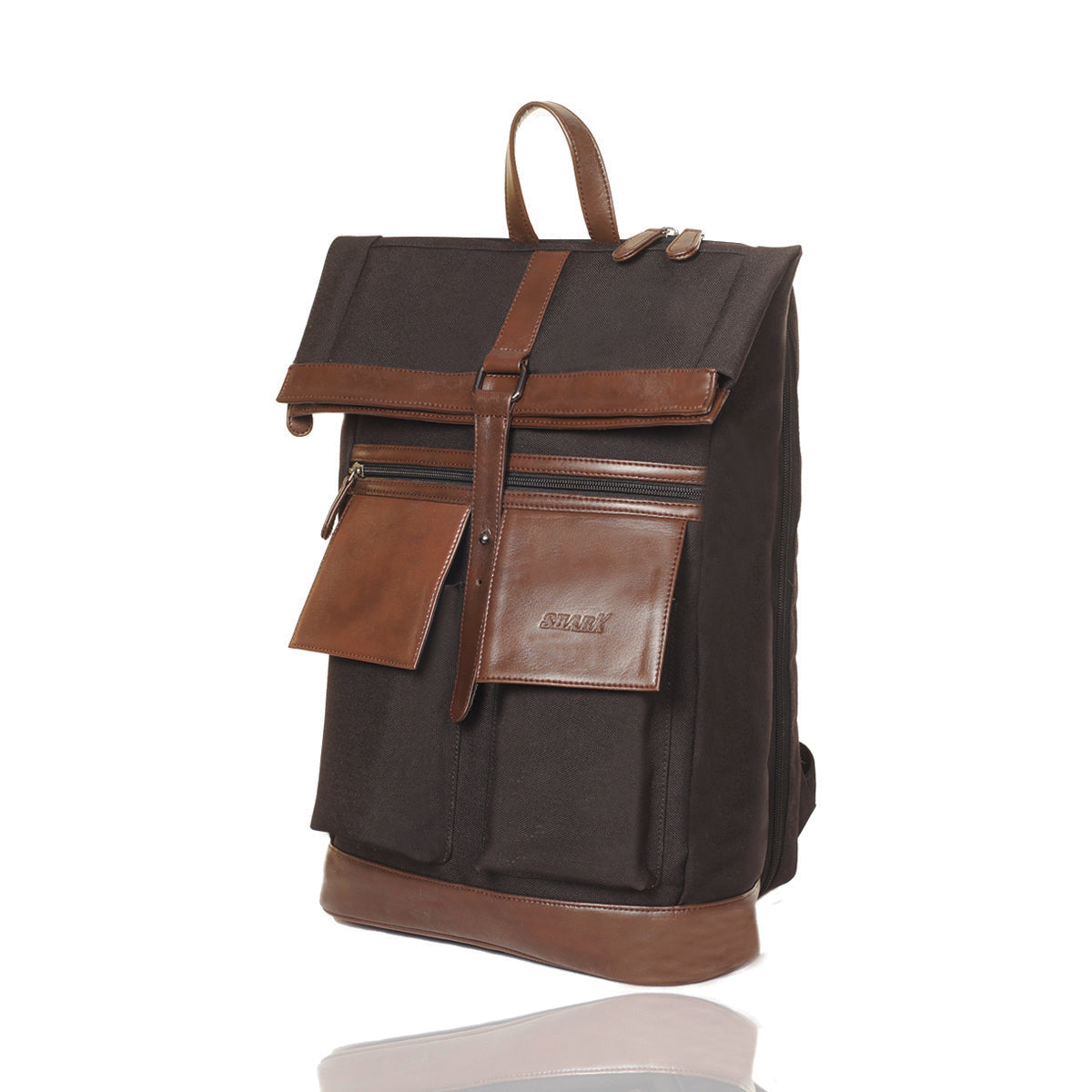 Roll Up Blk Daily Backpack