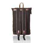 Roll Up Blk Daily Backpack