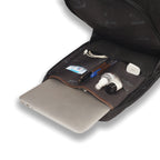 Roll Up Blk Daily Backpack