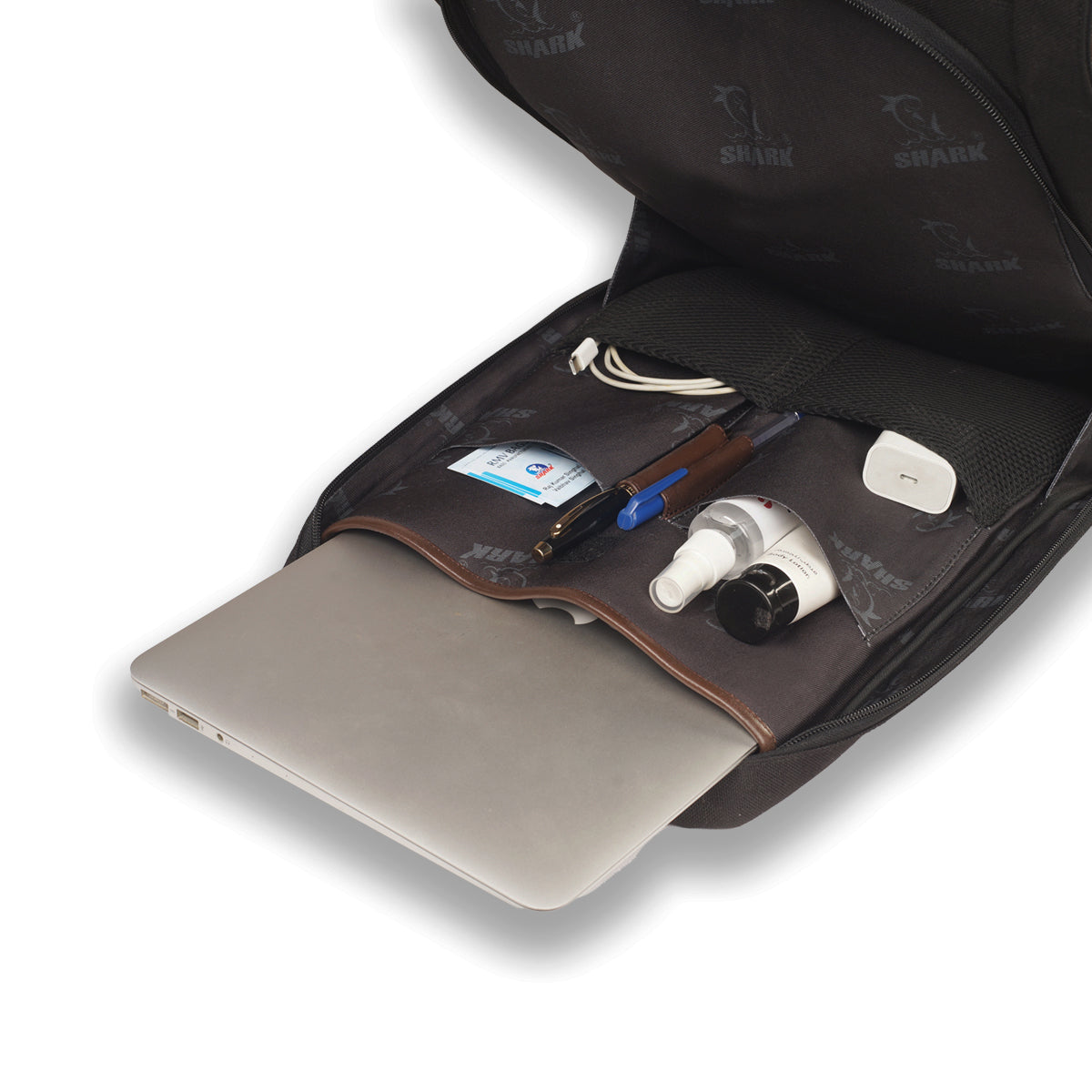 Roll Up Blk Daily Backpack