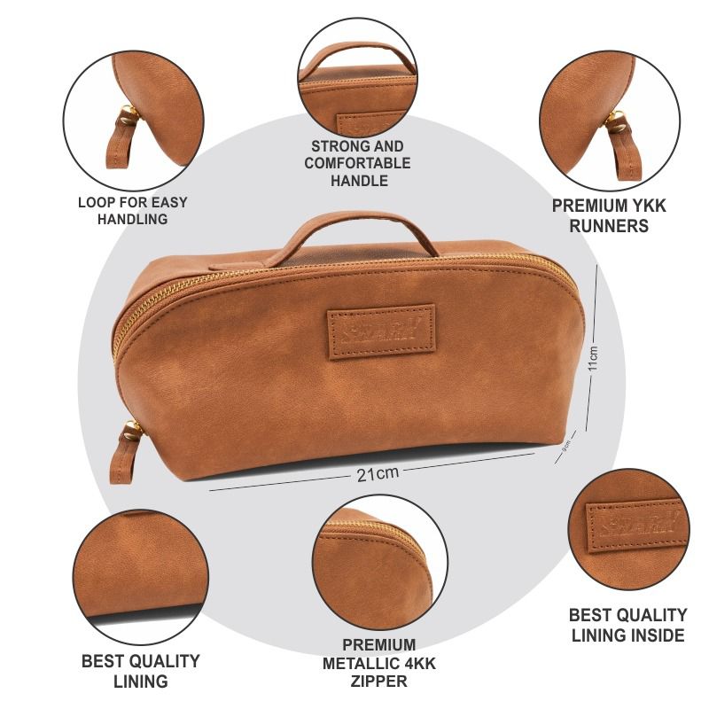 Essentials Tan Vanity Box