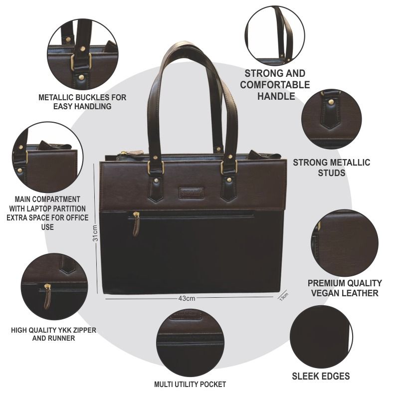 Vegan Voyager Laptop bag