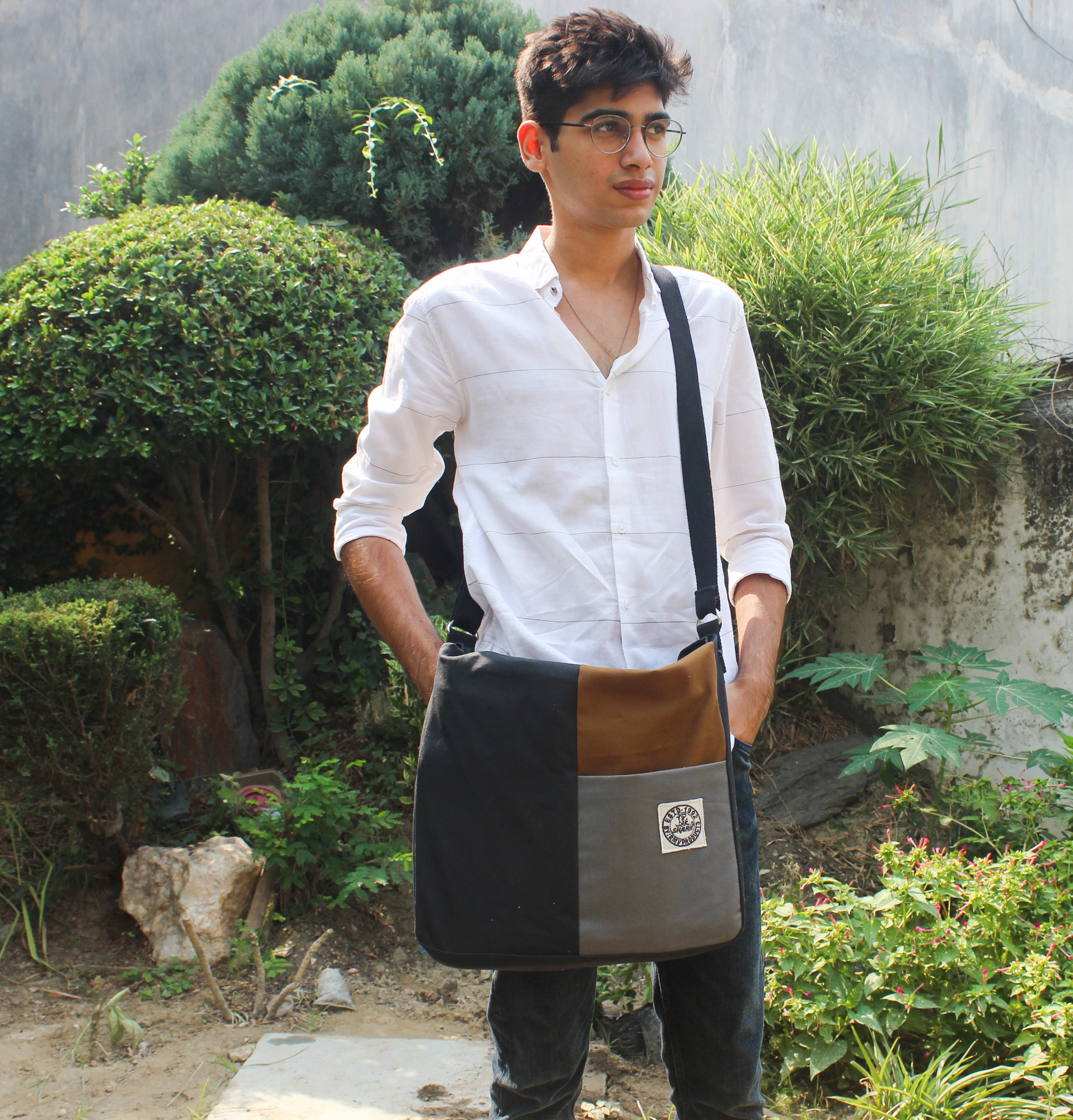 SOD Cross Body Tan Sling bag