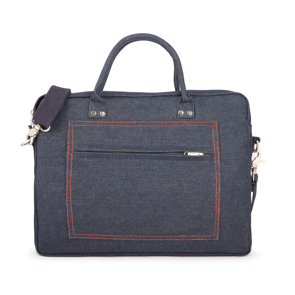 Denim Laptop Bag