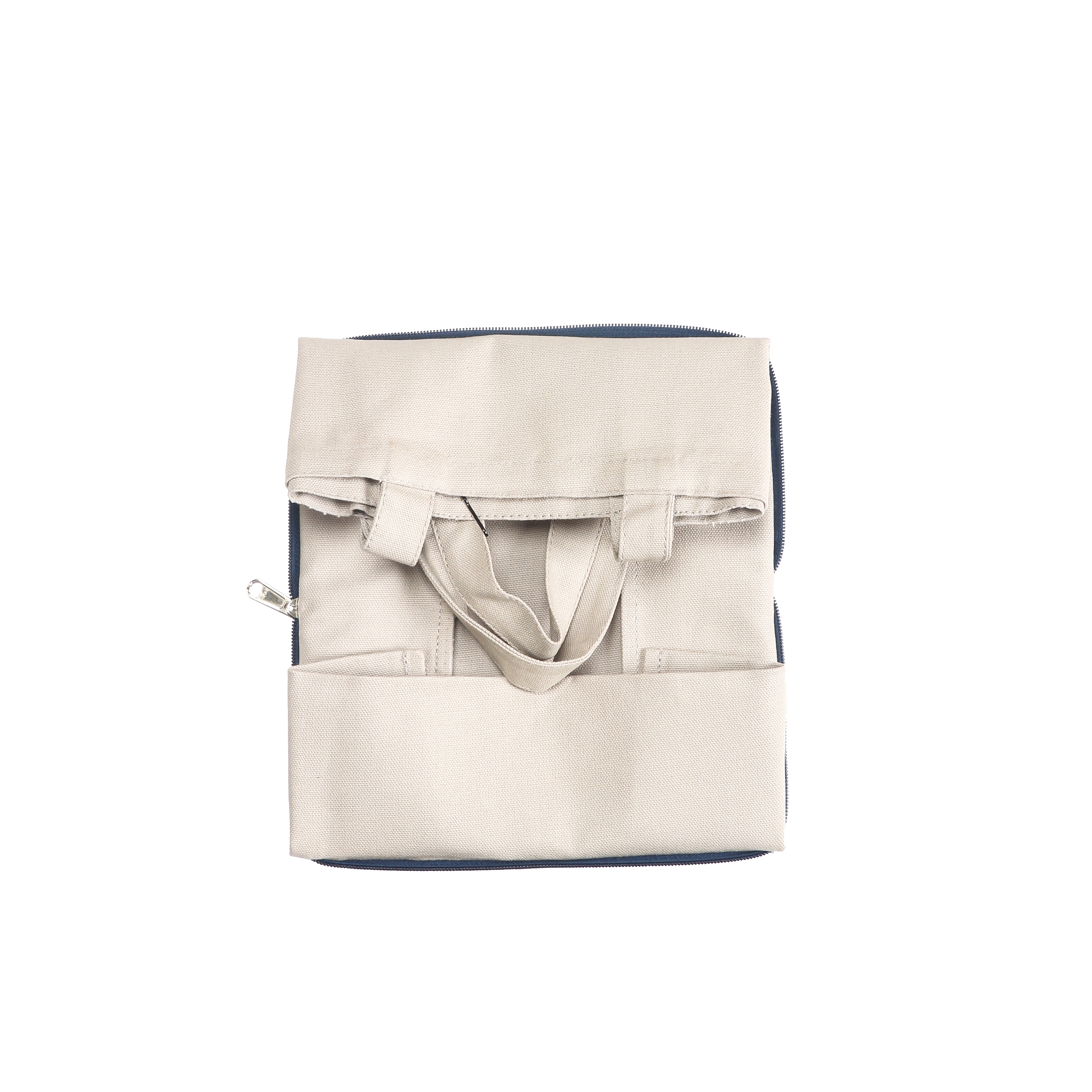 HYBRID Wallet Tote Bag (Denim and Grey)