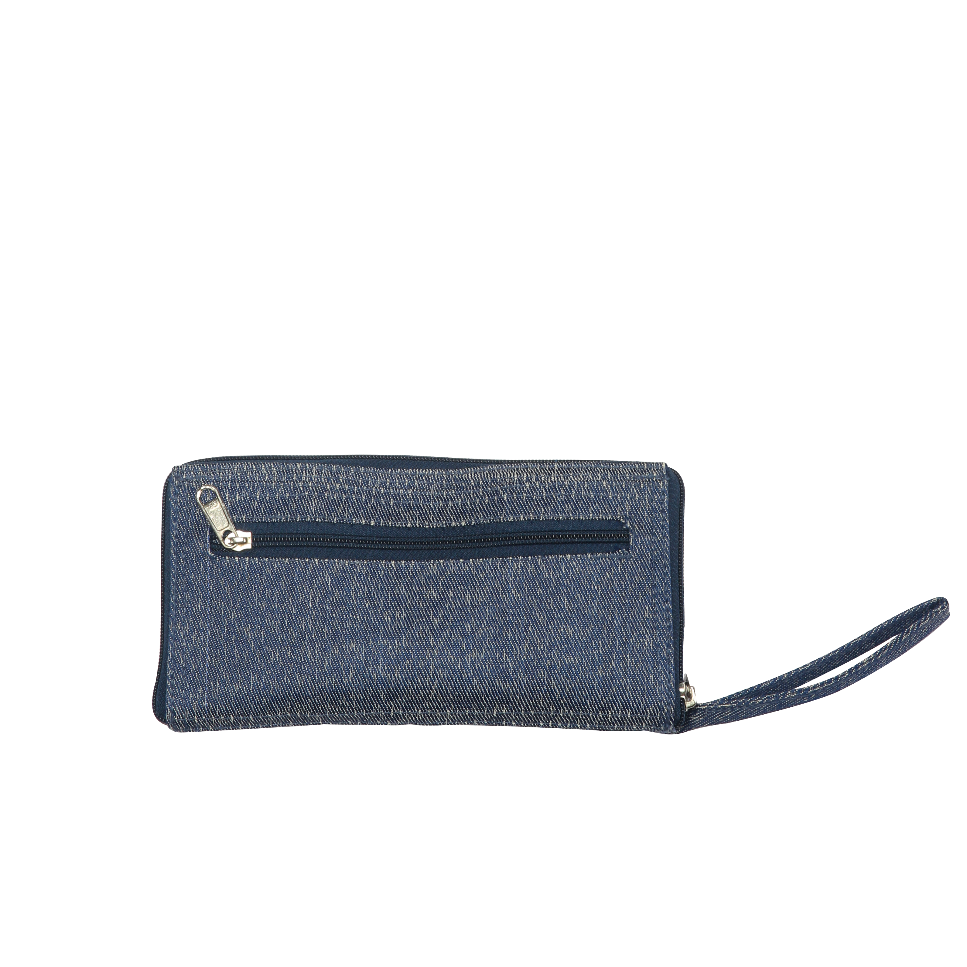 HYBRID Wallet Tote Bag(Denim and Khaki)