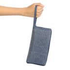 HYBRID Wallet Tote Bag(Denim and Khaki)