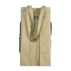 HYBRID Wallet Tote Bag(Denim and Khaki)